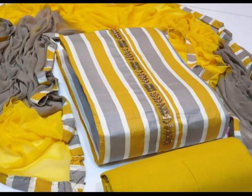 Hand Work Dress Material