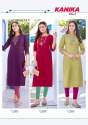 Kanika Vol 3 Rayon Embroidered Kurti by Keeloo thumb 3