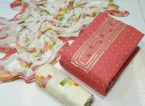 Khatli Work Dress Material