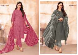 Surayjyoti Presents Preyasi Vol 5 Cambric Cotton Suit