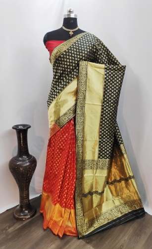 ANTARA VOL -1  Black cotton silk saree