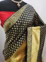 ANTARA VOL -1  Black cotton silk saree thumb 1
