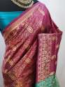 ANTARA VOL -2 Dark pink cotton silk saree thumb 1