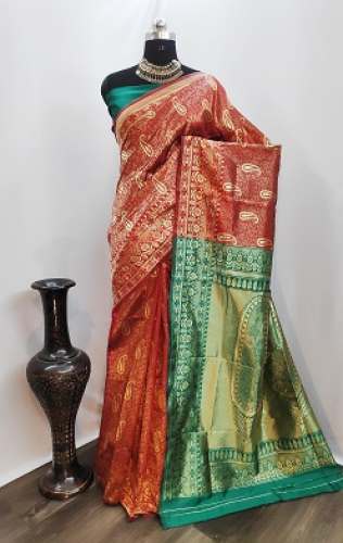 ANTARA VOL -2 Marron  cotton silk saree