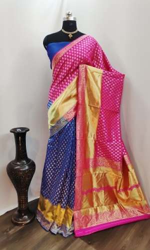 ANTARA VOL -2 Pink   cotton silk saree