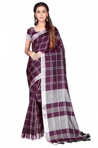 Avanti gracefull Brown Cotton silk saree