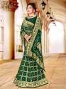 Bandhani vol-1  Green   jacquard Saree 