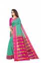 Banita Green cotton silk saree thumb 1