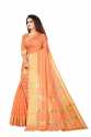 charvi fabulous vol-2 Peach   silk saree thumb 1