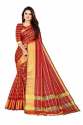 charvi fabulous vol-2  Red silk saree