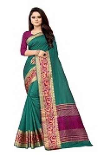 Crystal vol-1 Green silk saree