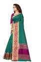 Crystal vol-1 Green silk saree thumb 1