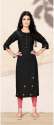  JASHAN  Black Cotton Kurti thumb 1