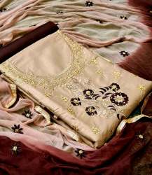 Jasmin SkinColor Cotton Dress Material