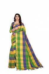 jivika gracefull Green   cotton silk saree