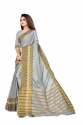 KASHVI VOL-1 grey  cotton silk saree thumb 1