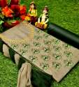Koyal Green Cotton Dress Material