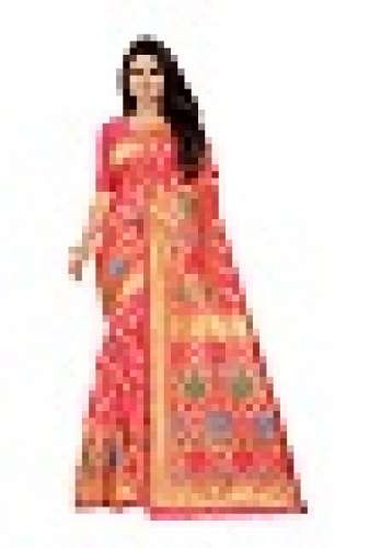 MASAKKALI VOL -1  orange cotton silk saree