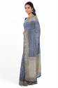 Nora Vol-6 Blue Cotton Silk Saree thumb 1