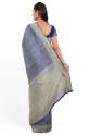 Nora Vol-6 Blue Cotton Silk Saree thumb 2