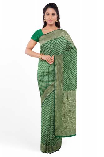Nora Vol-6 Green Cotton Silk Saree