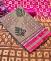 RANG Pink Cotton Dress Material