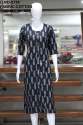 Riddhika Dark Blue cotton kurtis thumb 1