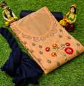 RIYA LightOrange Cotton Dress Material
