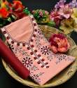 Rukshana LightPink Cotton Dress Material