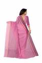 RUSTAM VOL 2 pink cotton silk saree thumb 2