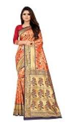 SHANGRILA SILK VOL-1  Red cotton silk saree