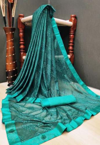 Sofia C-Green Heavy Lycra Saree
