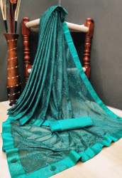 Sofia C-Green Heavy Lycra Saree