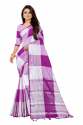  Trendy vol-2  Purple Cotton silk saree