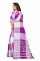  Trendy vol-2  Purple Cotton silk saree thumb 1