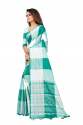  Trendy vol-2 Sea Green cotton silk saree thumb 1