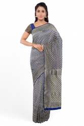 Yamuna Vol-4 Blue Cotton Silk Saree 