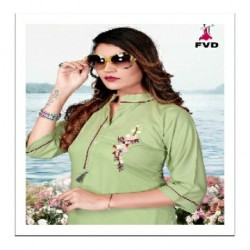 fashion valley dress (fvd) new launching  jalwa-2 heavy reyon kurty plazo set