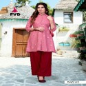 fashion valley dress (FVD)new lounching catlouge  7horse. reyon kurty palazo set thumb 3