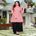fashion valley dress (FVD)new lounching catlouge  7horse. reyon kurty palazo set thumb 5
