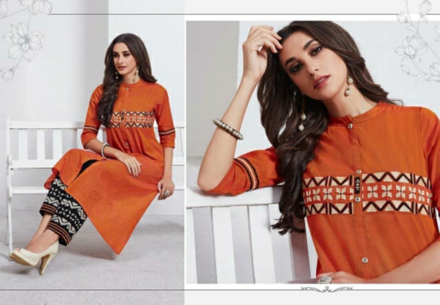 fashion valley dress (FVD) NEW lounching printed kurty plazo set