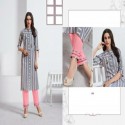 fashion valley dress (FVD) NEW lounching printed kurty plazo set thumb 1