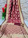 Designer Banarasi Silk Saree thumb 4