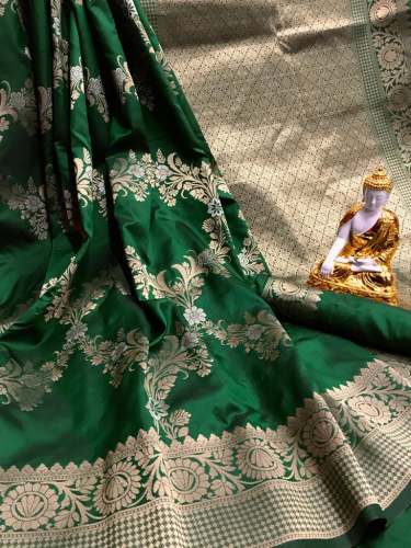 Designer Pure Lichi Silk Saree