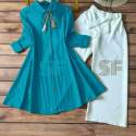 Fancy Plain Palazzo Kurti Set  thumb 5