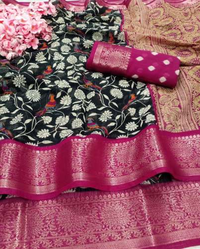 Soft Cotton Sarees by Khushi Fashion