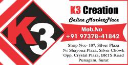 K3 Creation logo icon