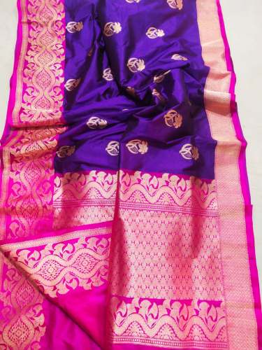 Banarasi Pure Katan Silk Butti Saree