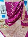 Banarasi Semi Georgette Butta Saree Wholesaler thumb 5