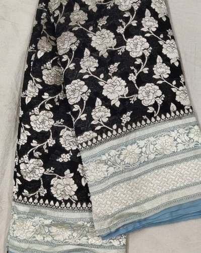 Black Banarasi Handloom Saree